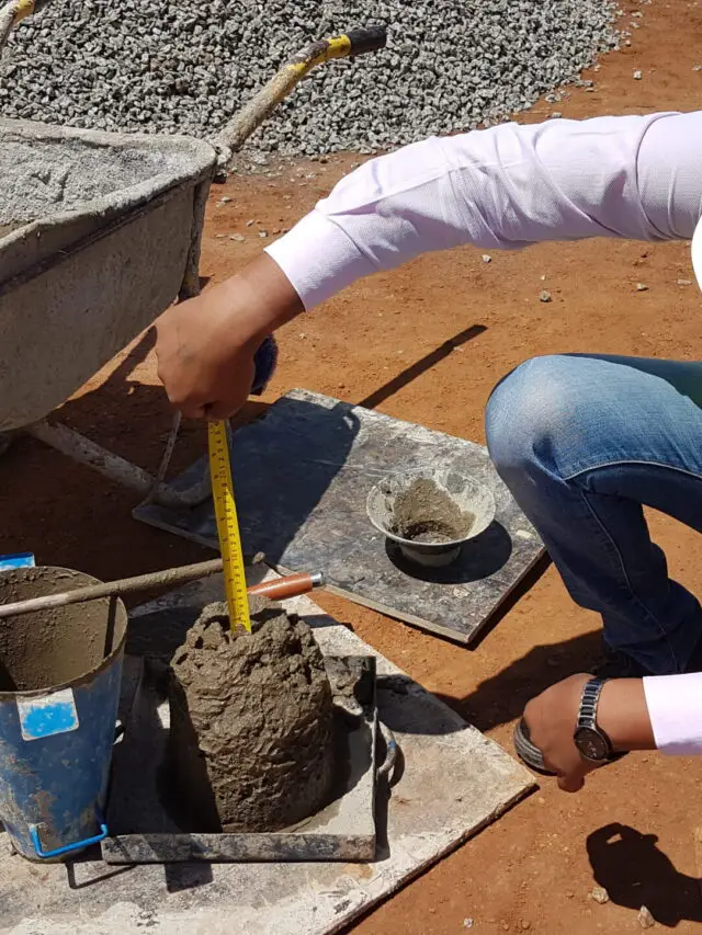 Procedure Of  Slump Test (Step By Step)