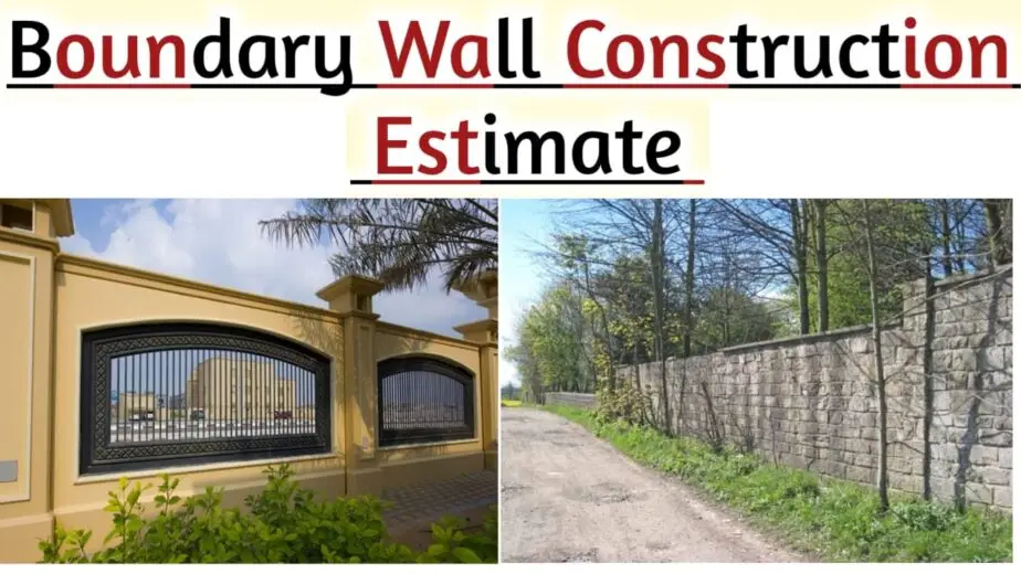 Compound wall cost